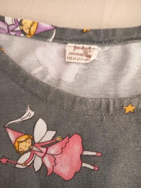 Handmade šaty s tričkom 110, 110