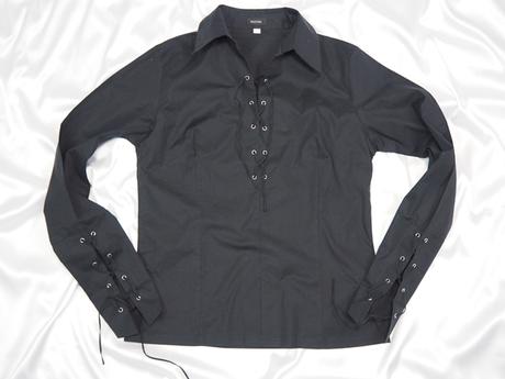 Kvalitná čierna blúzka pazzione, 40