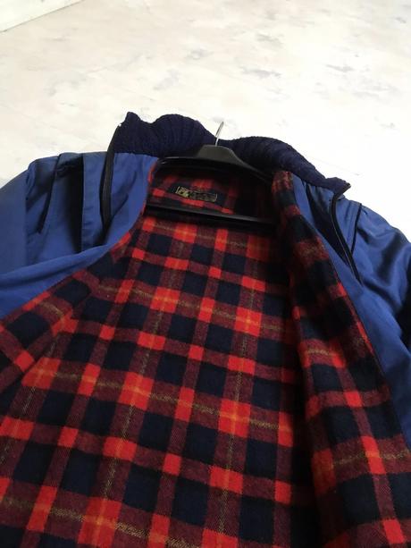 Športový podšitý kabát, l