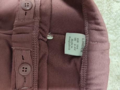 Zateplené legíny lindex veľ 104, lindex,104