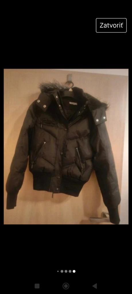 Teplá bunda zimná kvalitná, s