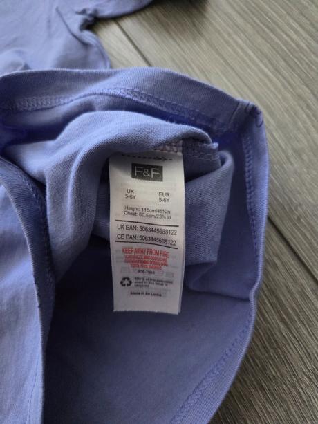 Tričko s krátkym rukávom, f&f,116