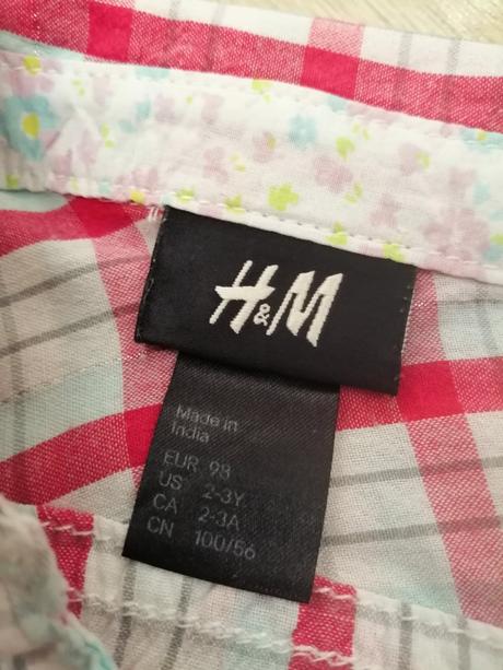Košieľka h&m, h&m,98