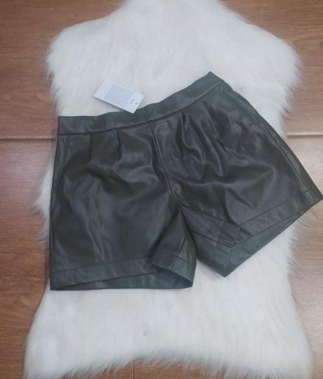 Koženkové kraťasy 158/164, takko,158 / 164
