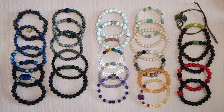 Náramky/ prstienky handmade,