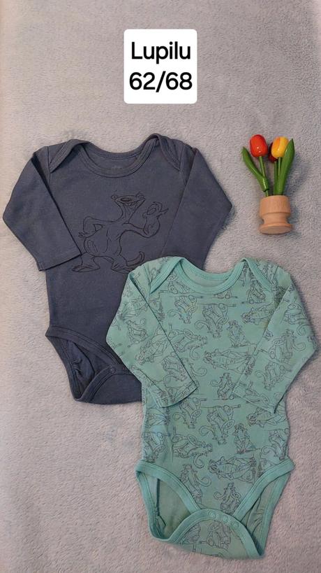 4ks body s dlhým rukávom lupilu, lupilu,62