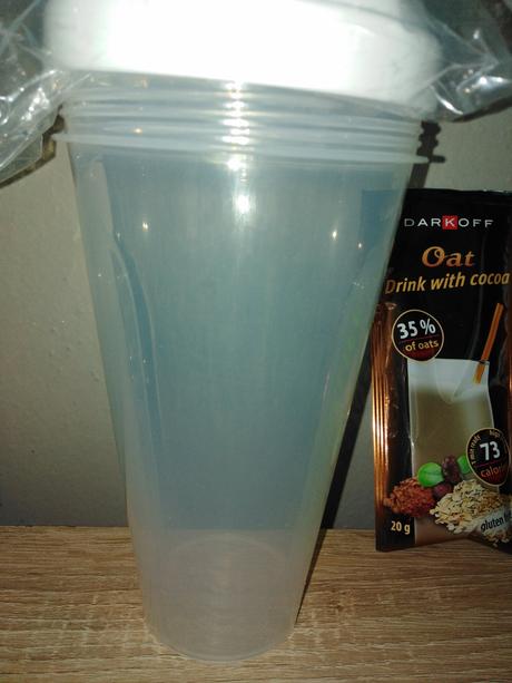 Šejker 400ml umelohmotný, 