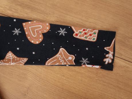 Vianočné tričko lindex 122 (6-7r.) perníky, lindex,122