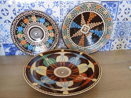 Tanier pozdišovská keramika 3x,, 