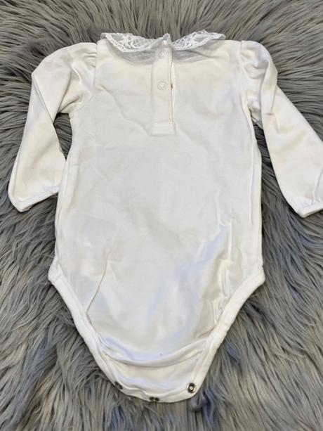 Dievčenské body s golierom (68), h&m,68