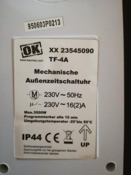 Mechanické spínacie hodiny, 