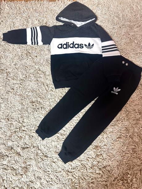 Detská tepláková súprava, adidas,134