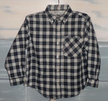 Flanelová košieľka, benetton,92