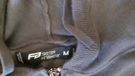 Sivá crop mikina s kapucňou na zips, m