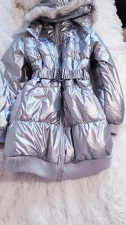 Krásna metalická bundička 9-11 rokov, 140