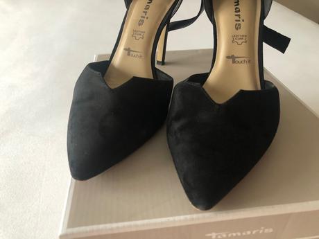 Kožené lodičky, tamaris,41