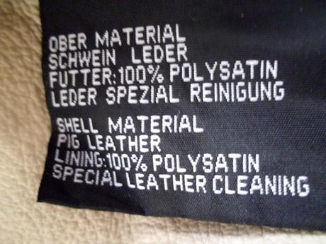 Kožený kabátik m-l, l