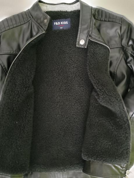 Zateplená koženka, 140