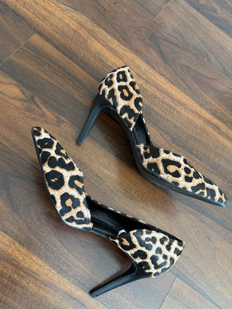Dámske leopardie lodičky, 40