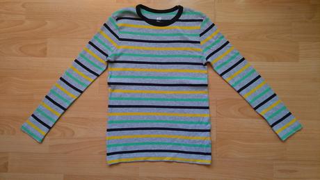 3x tričko s dlhým rukávom, 134-140, h&m,134