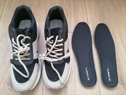 1x obuté tenisky s vyberateľnou vložkou, sinsay,39