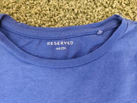 Tričko, reserved,140