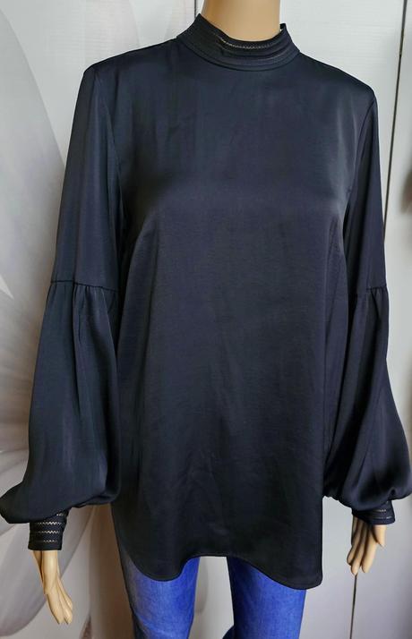 Blúzka so stojačikom, h&m,40