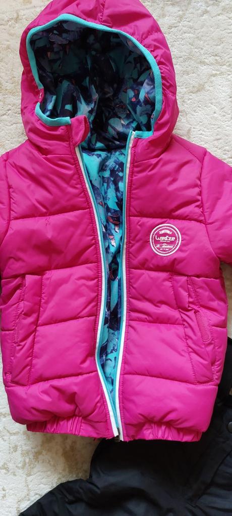Zimná obojstranná bundička wedze, wedze,98