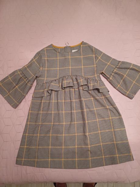 Šaty karované, zara,140