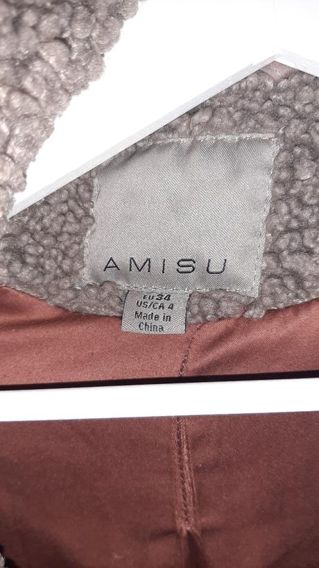 Huňo mackový kabátik, amisu,34