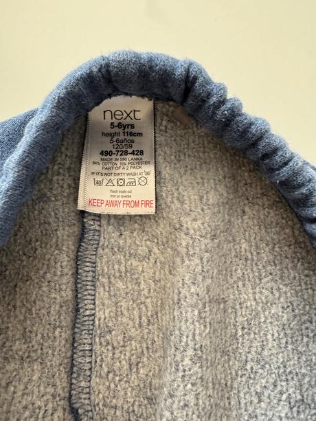 2x zateplene pudlove teplaky, zn. next, v. 116, next,116