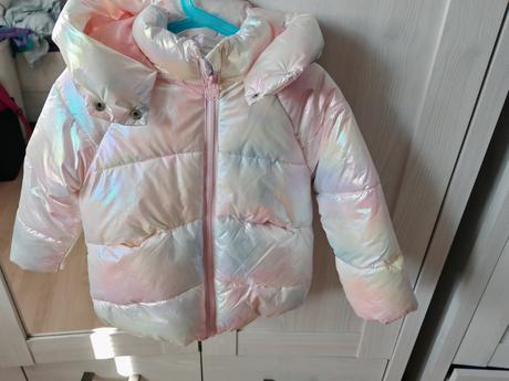 Úžasná biela menivá bundička 116, neolutujete, primark,116