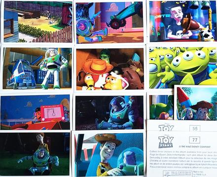 Nálepky - panini - toy story,