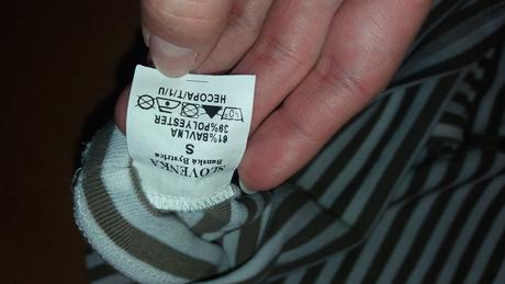 Pruzkovane tricko slovenka vel. s, slovenka,s