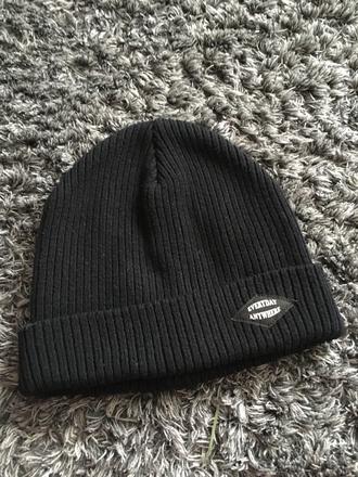 Zara čierna vlnena čiapka, zara,146