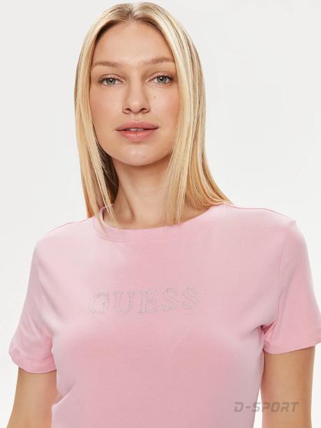 Tričko guess skylar ružová l, guess,l