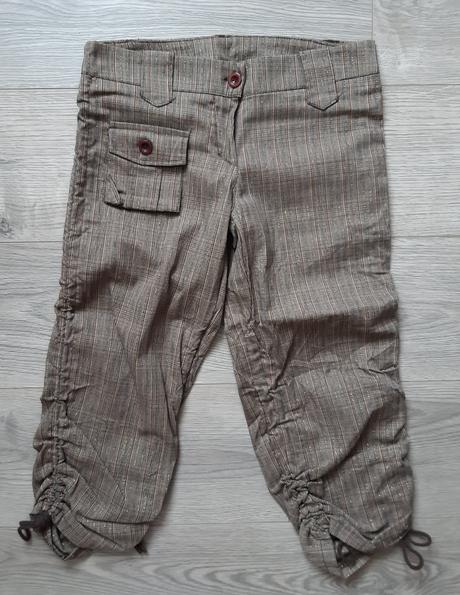 Hnede 3/4 nohavice, m