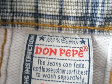 Jeansová sukňa zn. don pepe, veľ. xs, xs