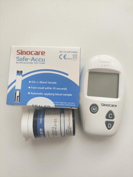 Glukomer na meranie cukru, 