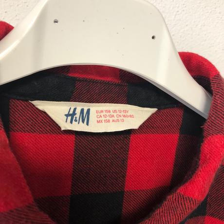 Košeľa dlhá dievčenská h&m č.158, 12-13y, h&m,158