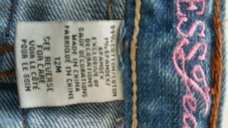 Predám dievčenské rifle guess, guess,92