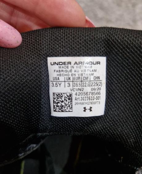 Under armour tenisky, under armour,35