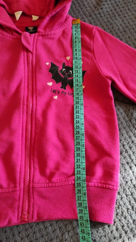 Mikina na zips netopier, kiki&koko,98