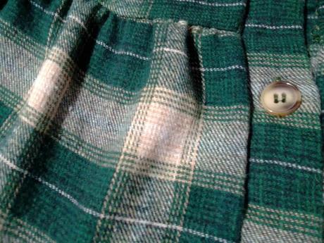 Krátke karované šaty, xl