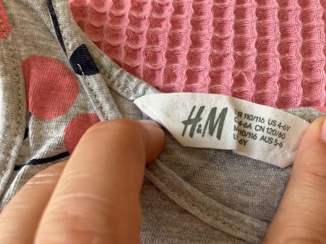 Šaty 5x zn.h&m (veľ.110), 110