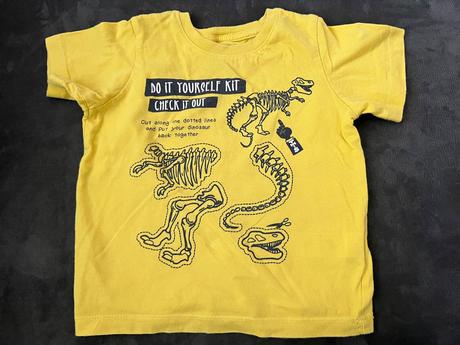 Tričko s dinosaurom, palomino,98