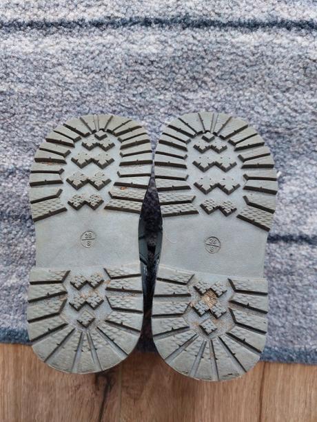 Šnurovacie čižmy so zipsom, lupilu,26