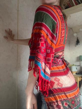 Kardigan z mexika indian pam vel xs/s, s