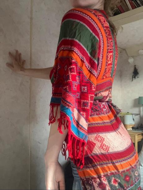 Kardigan z mexika indian pam vel xs/s, s