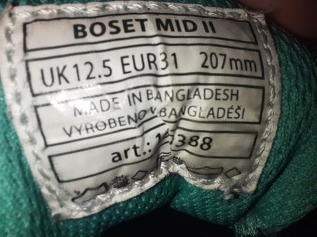 Trekingové softshell topánky (vd 20 cm), 31